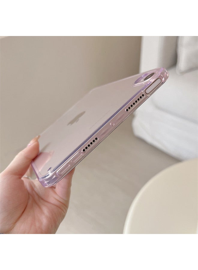 حافظة حماية لجهاز IPad Pro11 Air6/54 أكريليك مضادة للانحناء الجيل 10 شفافة 10.2 حافظة مضادة للسقوط Mini7-اللون: أخضر فاتح-نموذج قابل للتطبيق: عالمي لجهاز Ipad Air11 2024/pro11 2022/2021/2020/2018/air5/4 - Image 5